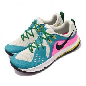  Nike Air Zoom Wildhorse 5 Beige Blue Fury Pink Green Men Running Shoe AQ2222-100