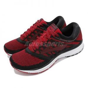  Brooks Revel Black Red Mens Running Shoes Road Runner Select 110260-1D